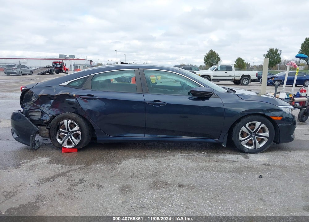 2016 HONDA CIVIC VIN: 19XFC2F51GE051055