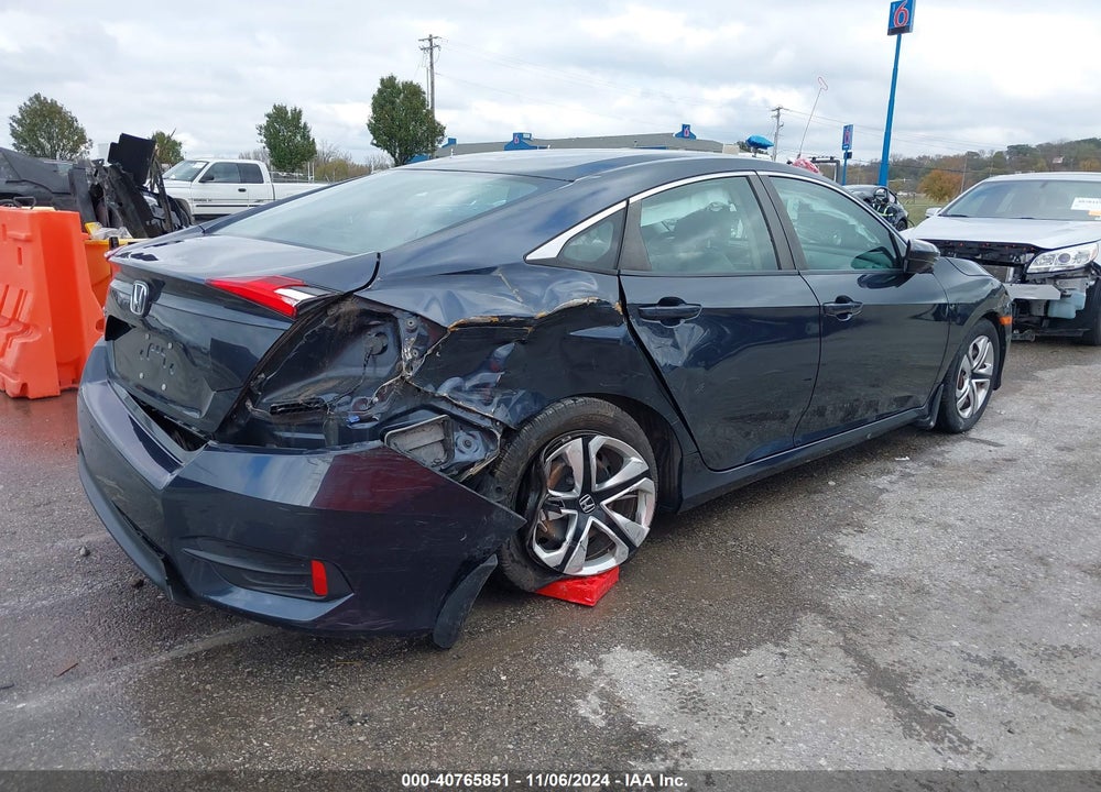 2016 HONDA CIVIC VIN: 19XFC2F51GE051055