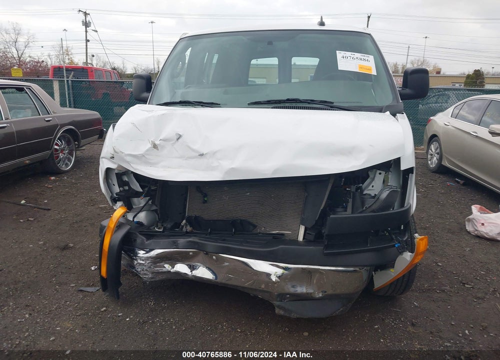 2022 GMC SAVANA CARGO RWD 2500 REGULAR WHEELBASE WORK VAN VIN: 1GTW7AF76N1205808