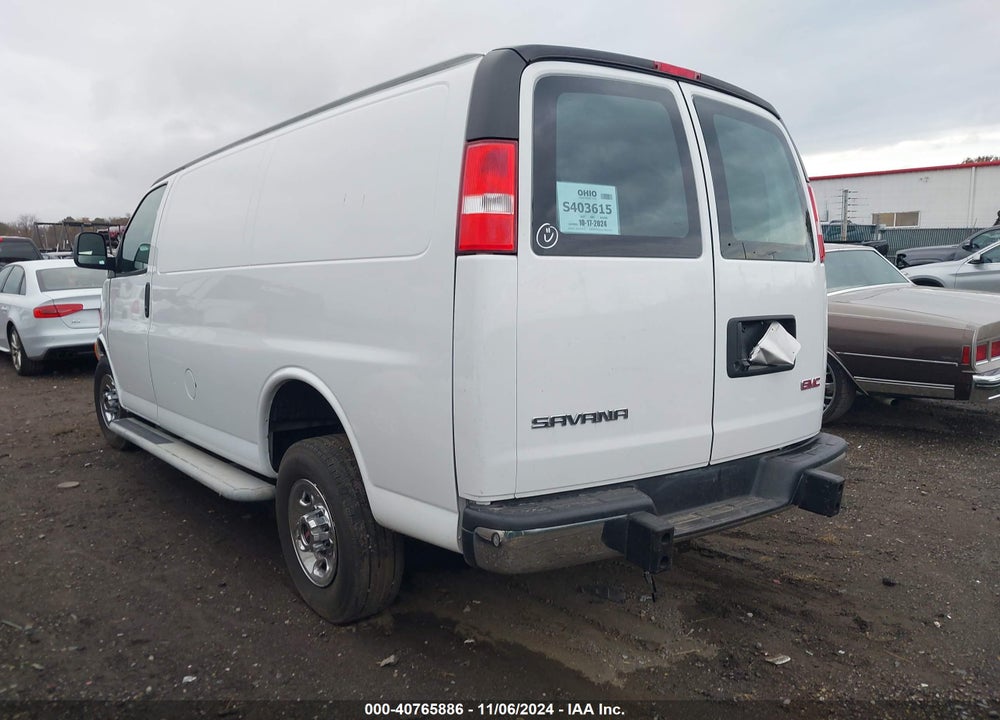 2022 GMC SAVANA CARGO RWD 2500 REGULAR WHEELBASE WORK VAN VIN: 1GTW7AF76N1205808