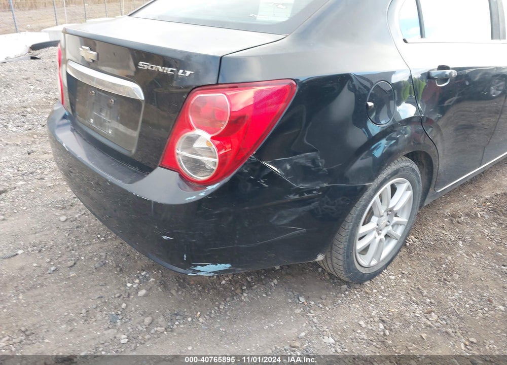 2012 CHEVROLET SONIC 2LT VIN: 1G1JC5SH5C4170565