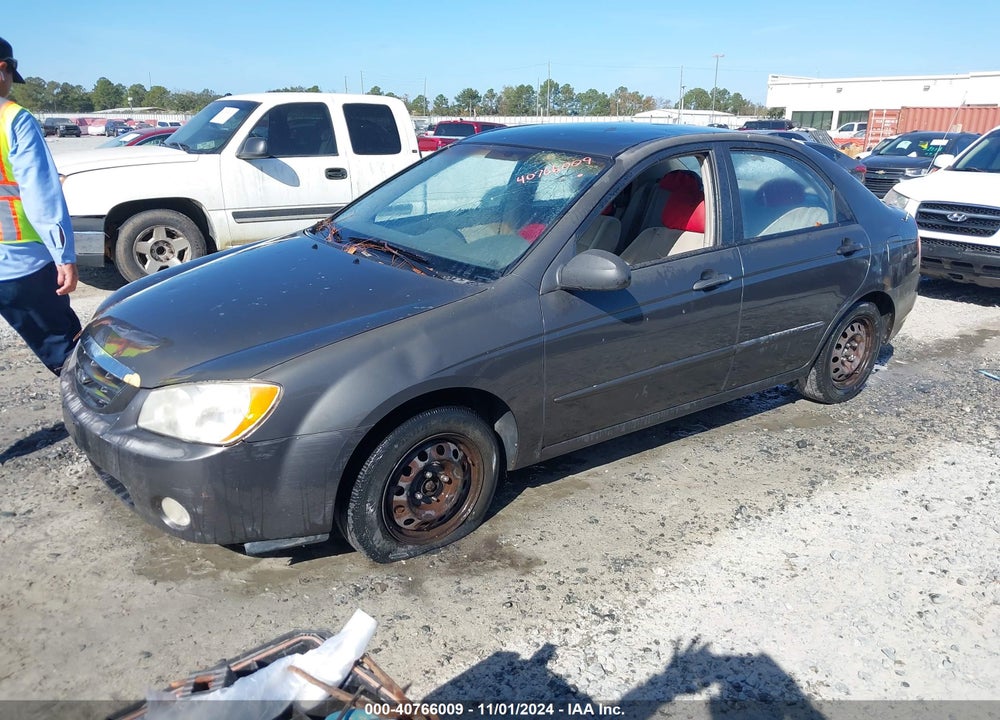 2005 KIA SPECTRA EX/LX/SX VIN: KNAFE121055127684