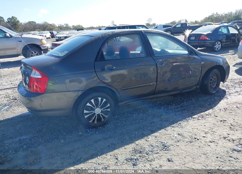 2005 KIA SPECTRA EX/LX/SX VIN: KNAFE121055127684