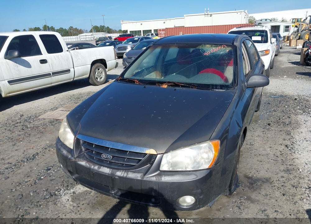 2005 KIA SPECTRA EX/LX/SX VIN: KNAFE121055127684