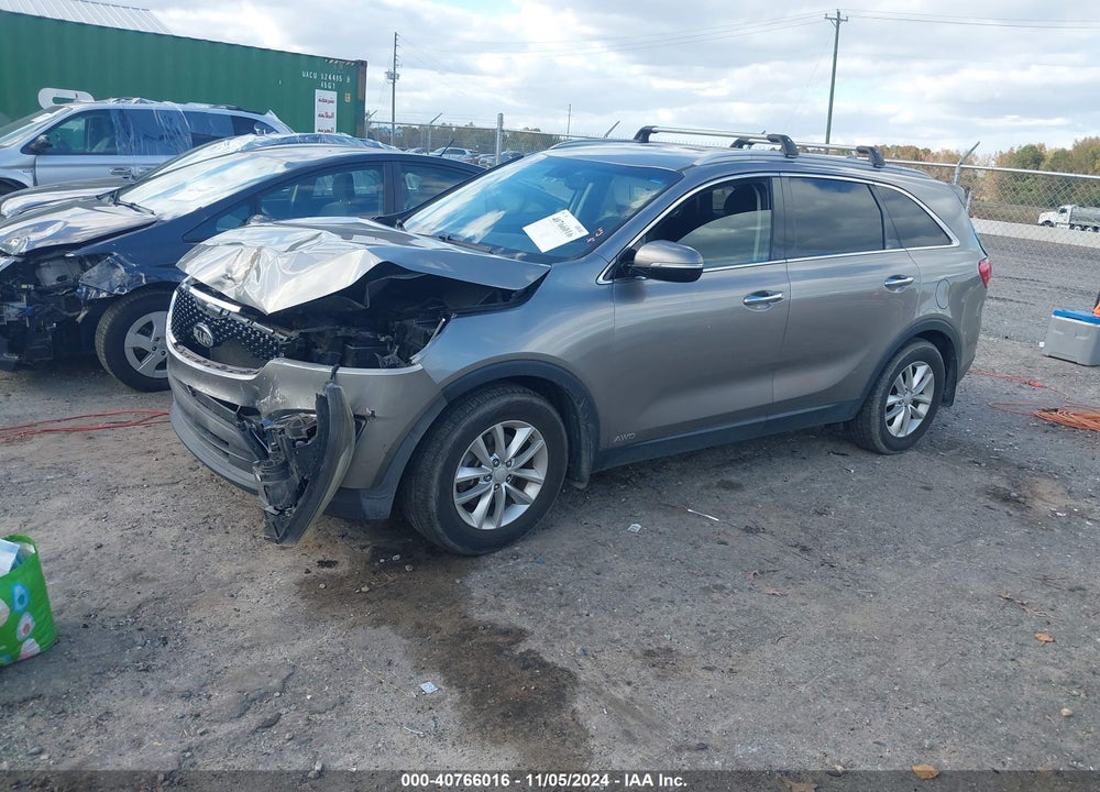 2016 KIA SORENTO 2.4L LX VIN: 5XYPGDA35GG078594