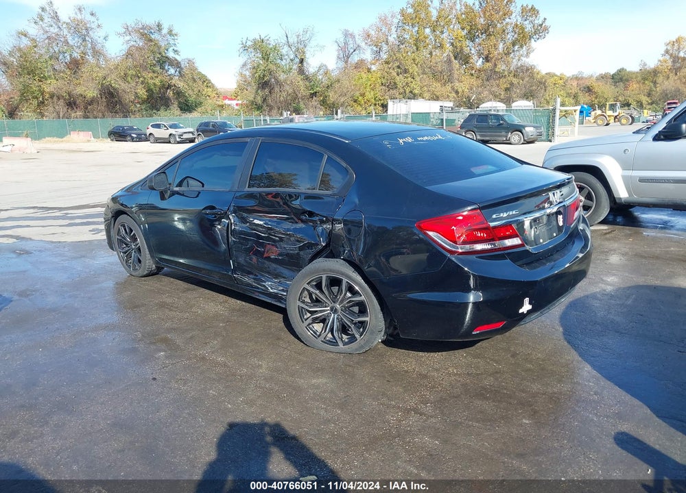 2014 HONDA CIVIC LX VIN: 19XFB2F57EE231236