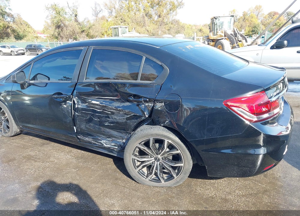 2014 HONDA CIVIC LX VIN: 19XFB2F57EE231236
