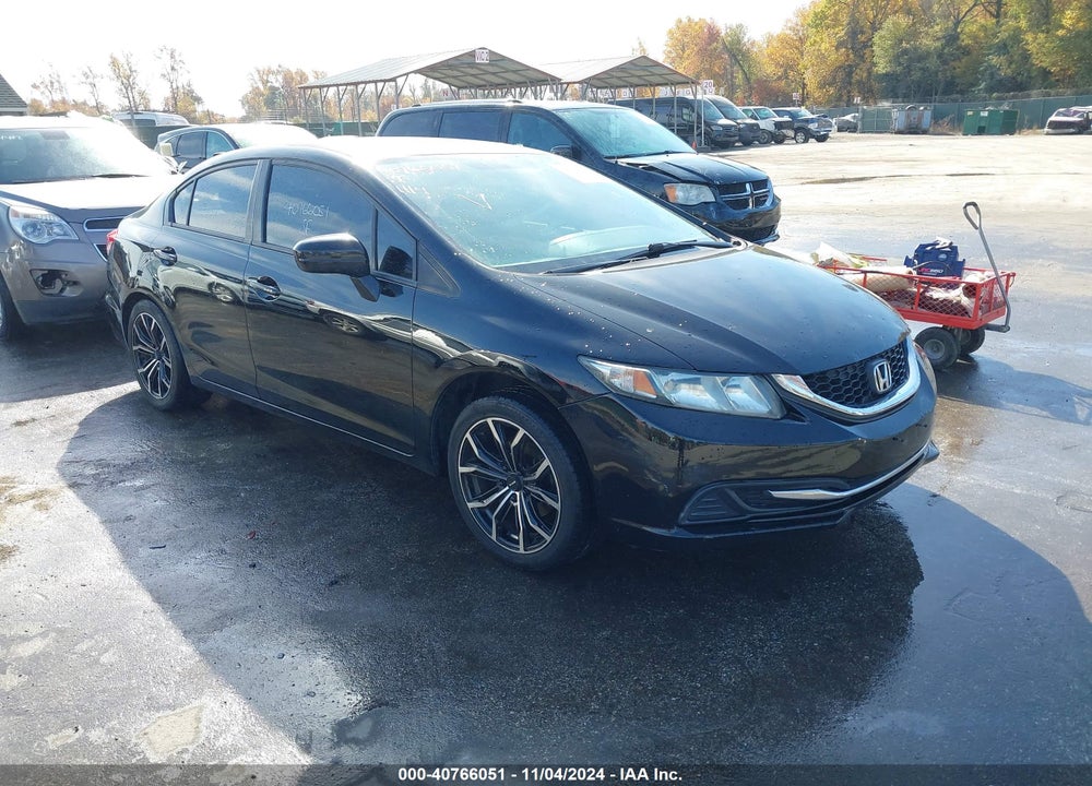 2014 HONDA CIVIC LX VIN: 19XFB2F57EE231236