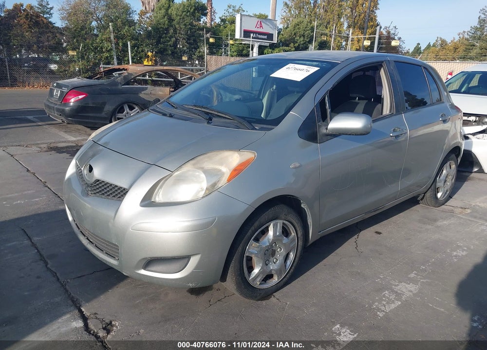 2010 TOYOTA YARIS VIN: JTDKT4K35A5287581