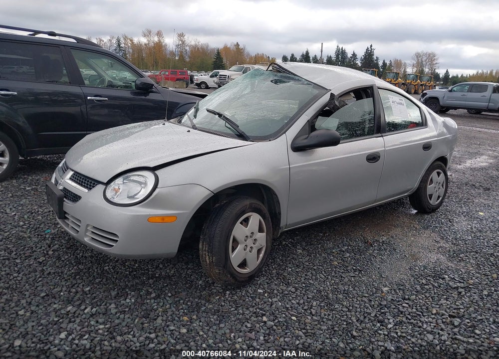 2005 DODGE NEON SE VIN: 1B3ES26C35D213233