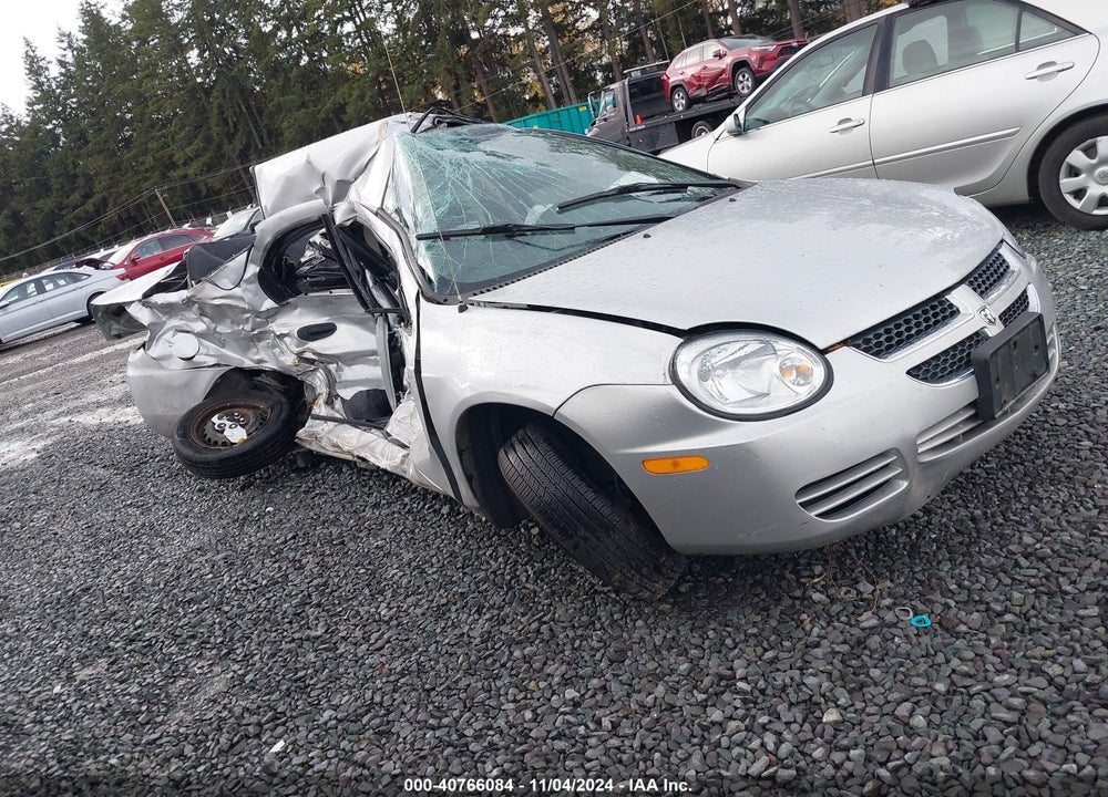 2005 DODGE NEON SE VIN: 1B3ES26C35D213233