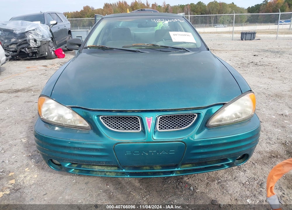 1999 PONTIAC GRAND AM SE1 VIN: 1G2NE52T7XC533049