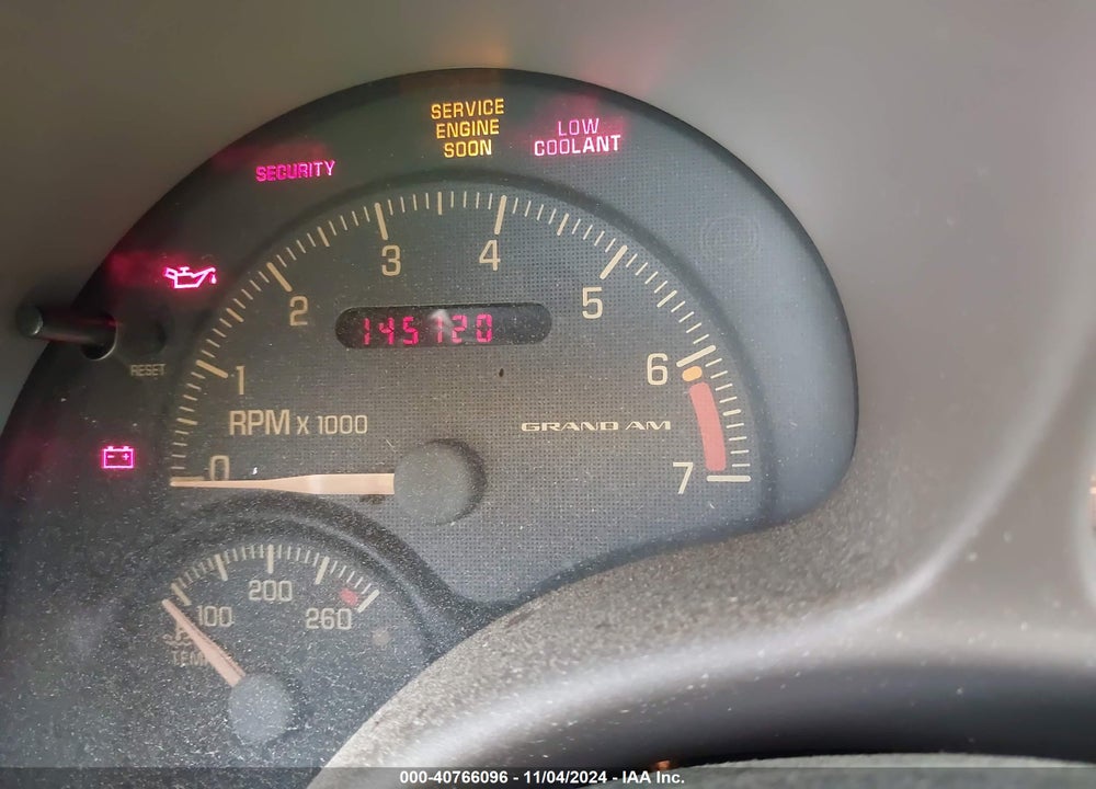 1999 PONTIAC GRAND AM SE1 VIN: 1G2NE52T7XC533049