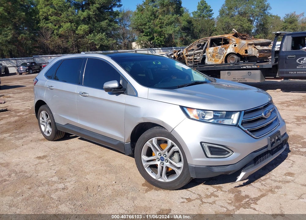 2017 FORD EDGE TITANIUM VIN: 2FMPK3K94HBB90056