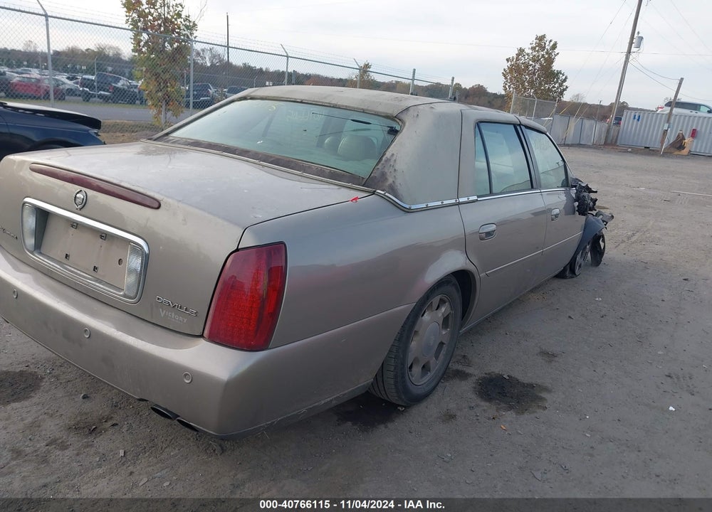 2001 CADILLAC DEVILLE STANDARD VIN: 1G6KD54Y91U233141