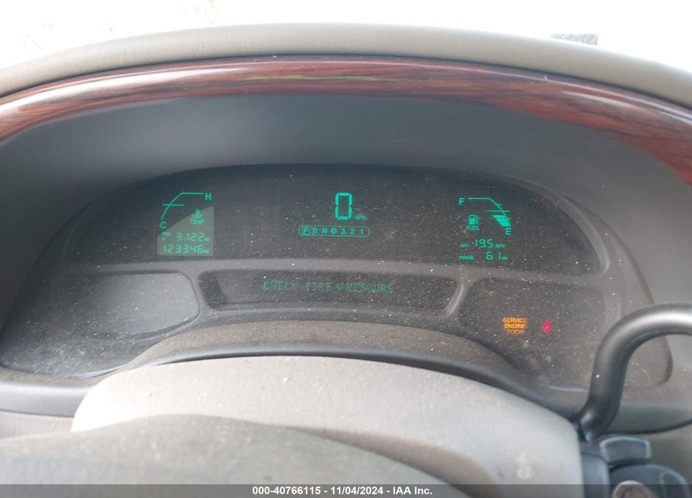 2001 CADILLAC DEVILLE STANDARD VIN: 1G6KD54Y91U233141