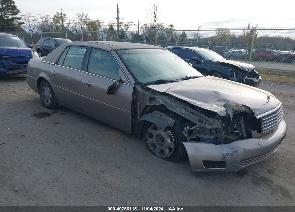 2001 CADILLAC DEVILLE STANDARD VIN: 1G6KD54Y91U233141