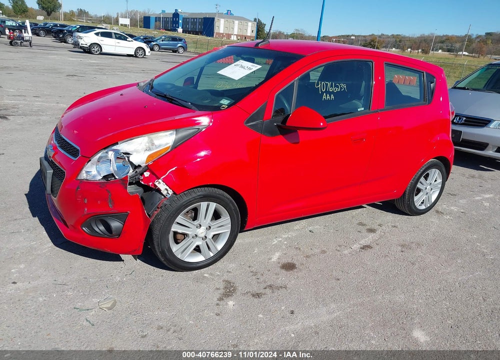 2014 CHEVROLET SPARK VIN: KL8CA6S99EC461592