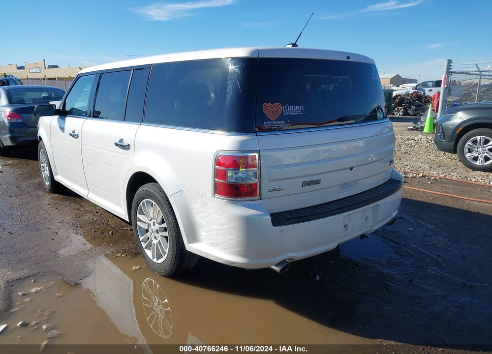 2016 FORD FLEX SEL VIN: 2FMGK5C81GBA07907