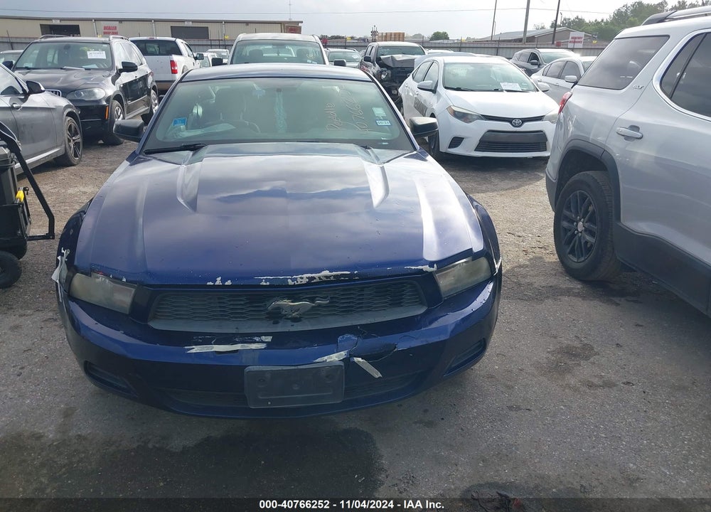 2011 FORD MUSTANG V6 VIN: 1ZVBP8AM5B5145221
