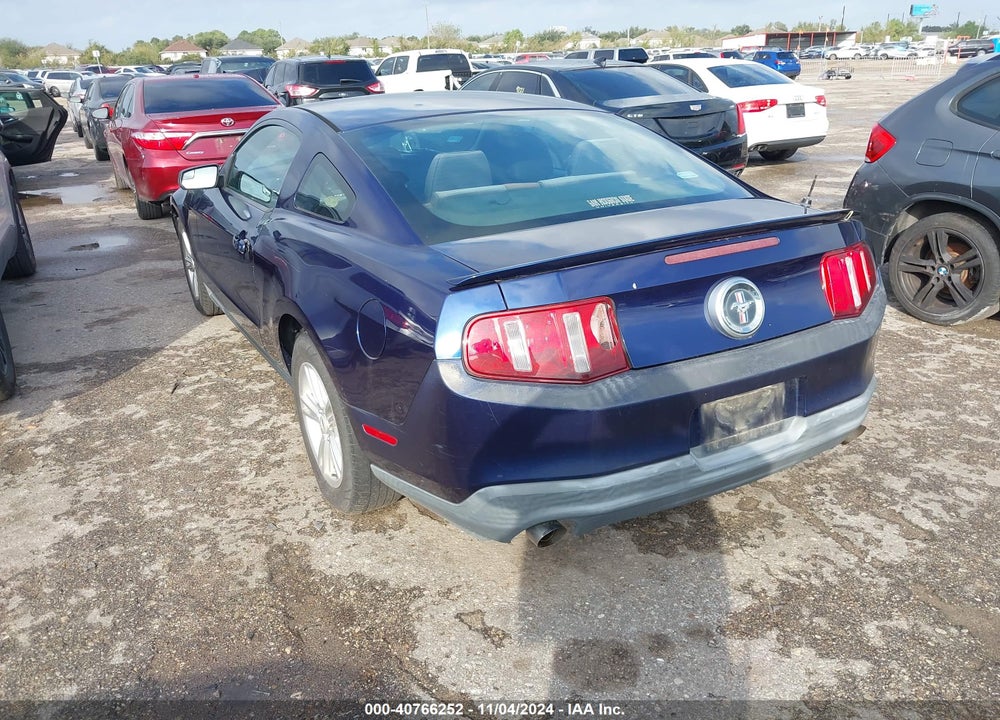 2011 FORD MUSTANG V6 VIN: 1ZVBP8AM5B5145221