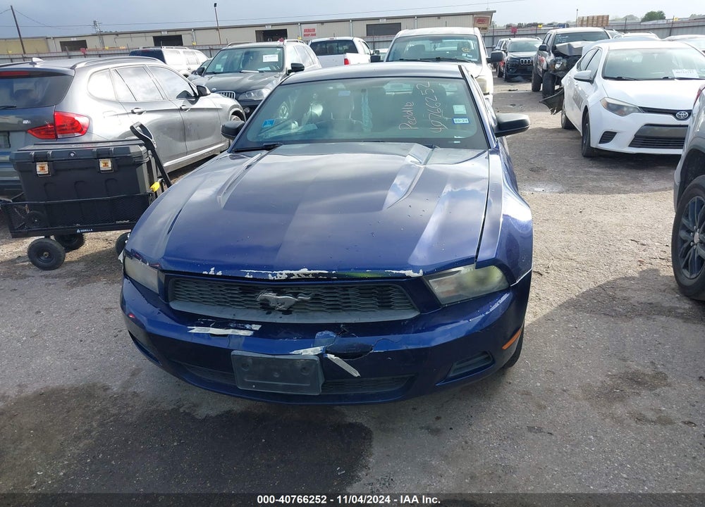 2011 FORD MUSTANG V6 VIN: 1ZVBP8AM5B5145221