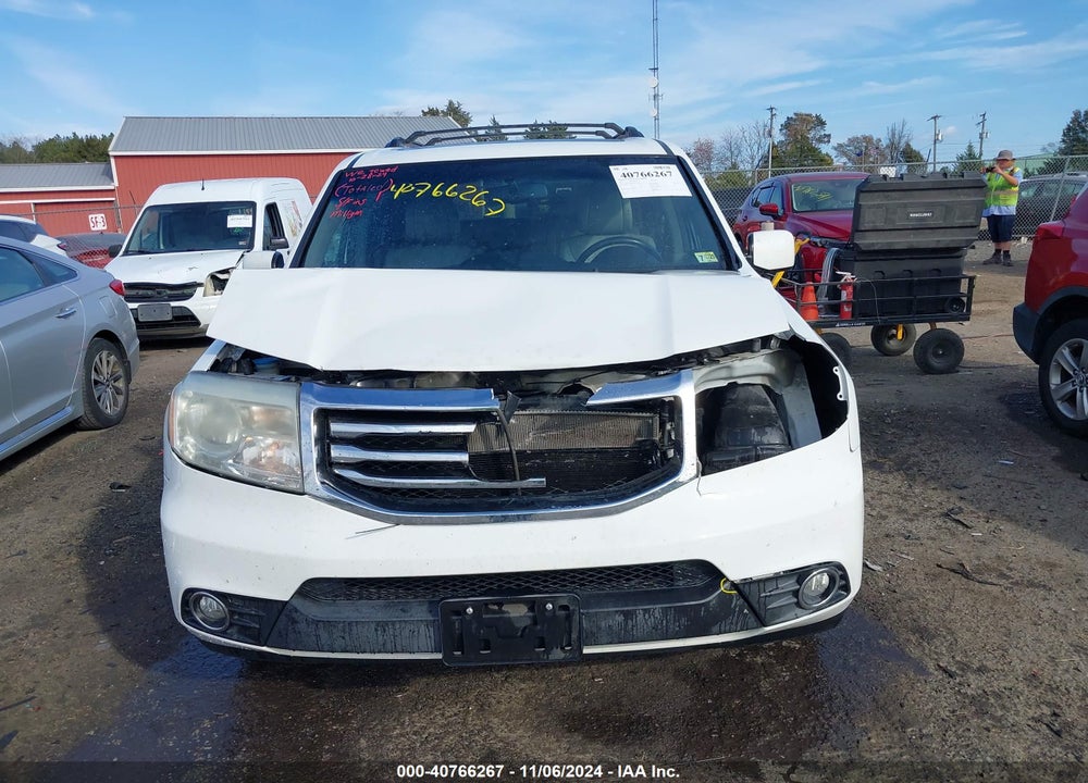 2013 HONDA PILOT EX-L VIN: 5FNYF3H5XDB013042