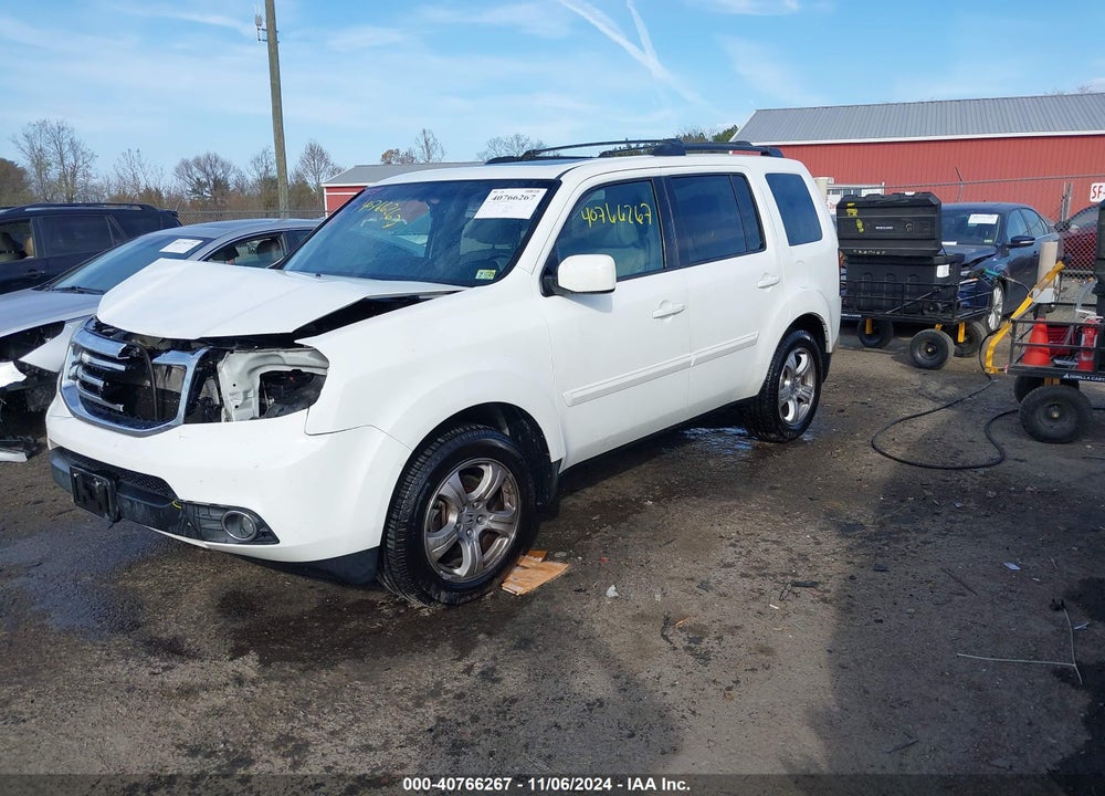 2013 HONDA PILOT EX-L VIN: 5FNYF3H5XDB013042