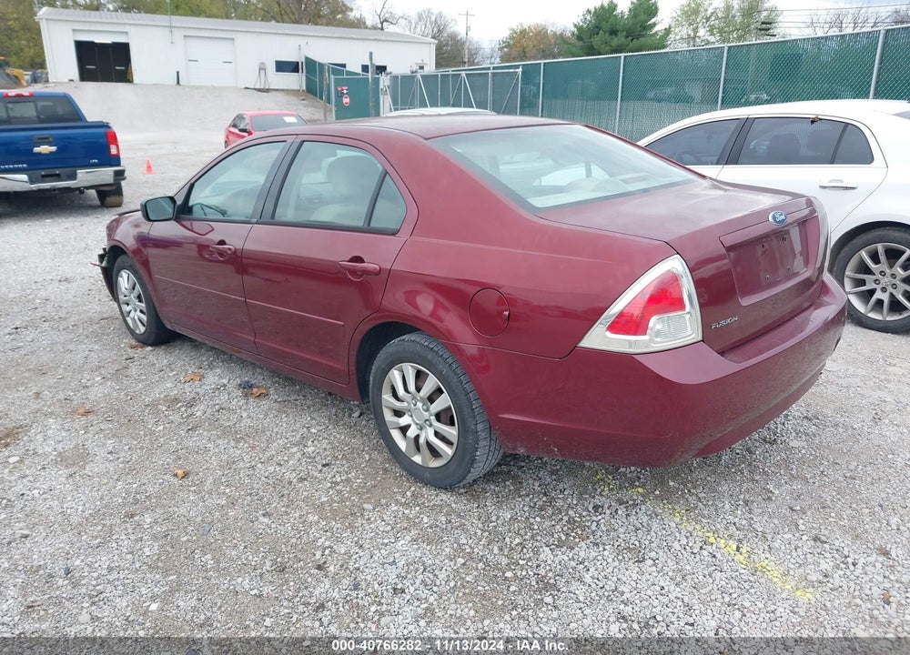 2007 FORD FUSION S VIN: 3FAHP06Z07R119834