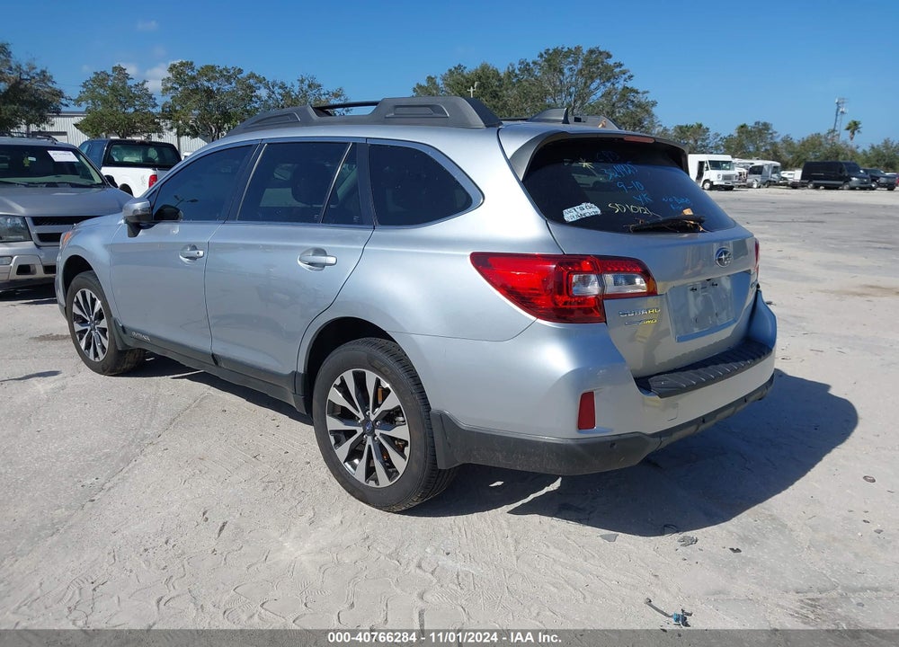 2017 SUBARU OUTBACK 2.5I LIMITED VIN: 4S4BSANC0H3350648