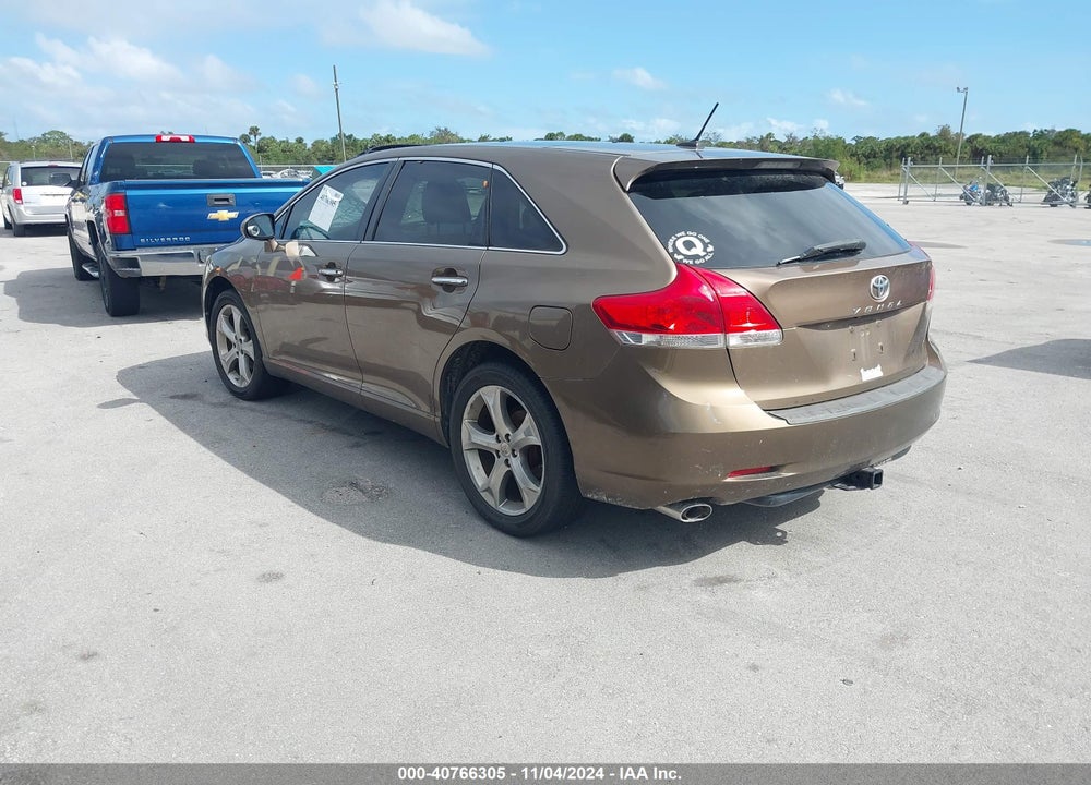 2009 TOYOTA VENZA VIN: 4T3ZK11A29U009158