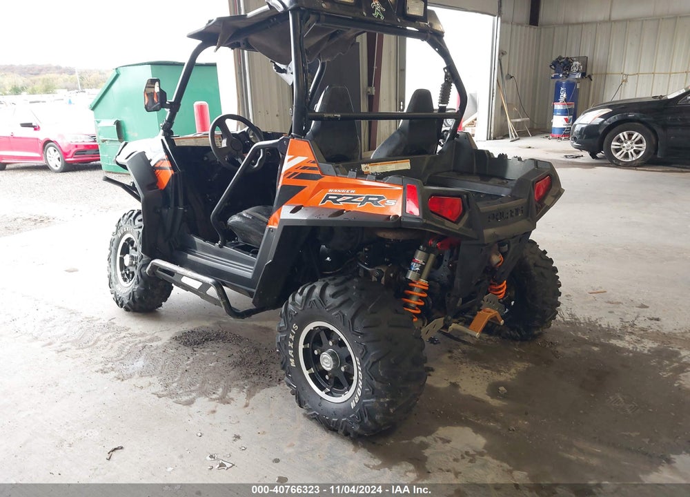 2011 POLARIS RANGER RZR 800S VIN: 4XAVE76A2BB075555