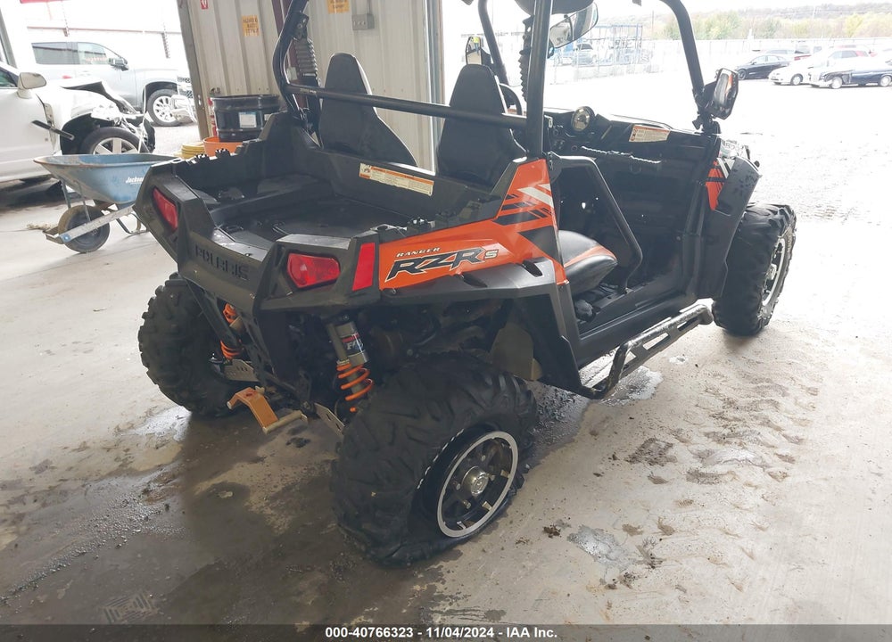 2011 POLARIS RANGER RZR 800S VIN: 4XAVE76A2BB075555