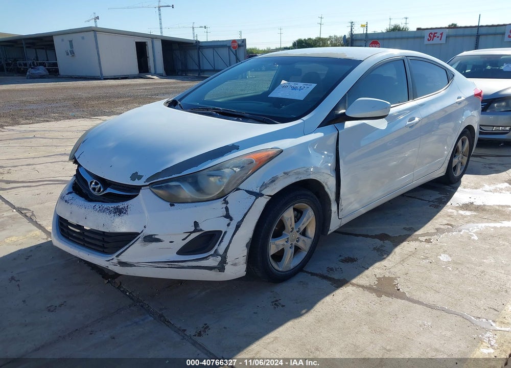 2011 HYUNDAI ELANTRA GLS VIN: 5NPDH4AE7BH013197