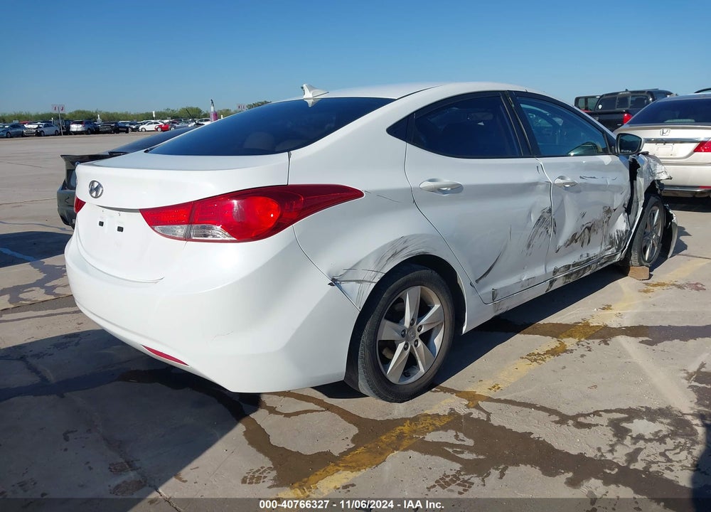 2011 HYUNDAI ELANTRA GLS VIN: 5NPDH4AE7BH013197