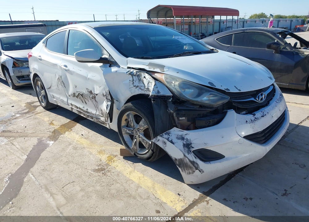 2011 HYUNDAI ELANTRA GLS VIN: 5NPDH4AE7BH013197