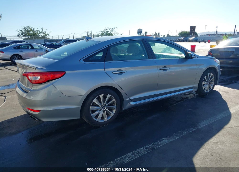 2015 HYUNDAI SONATA SPORT VIN: 5NPE34AF7FH090427