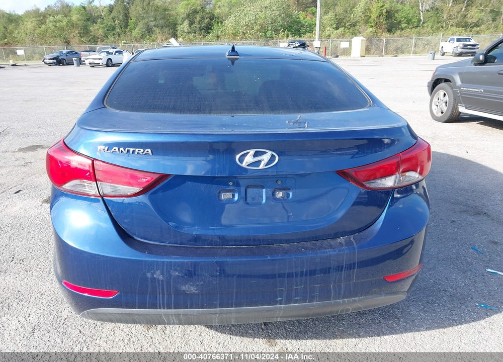 2016 HYUNDAI ELANTRA SE VIN: 5NPDH4AE1GH768434