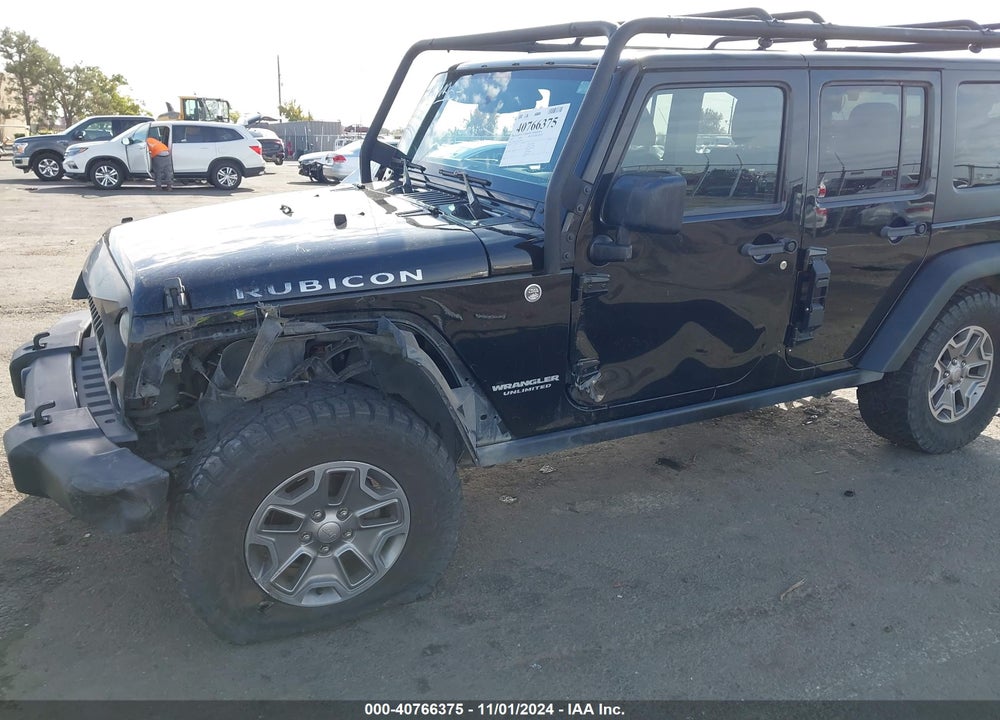 2014 JEEP WRANGLER UNLIMITED RUBICON VIN: 1C4BJWFG7EL310441