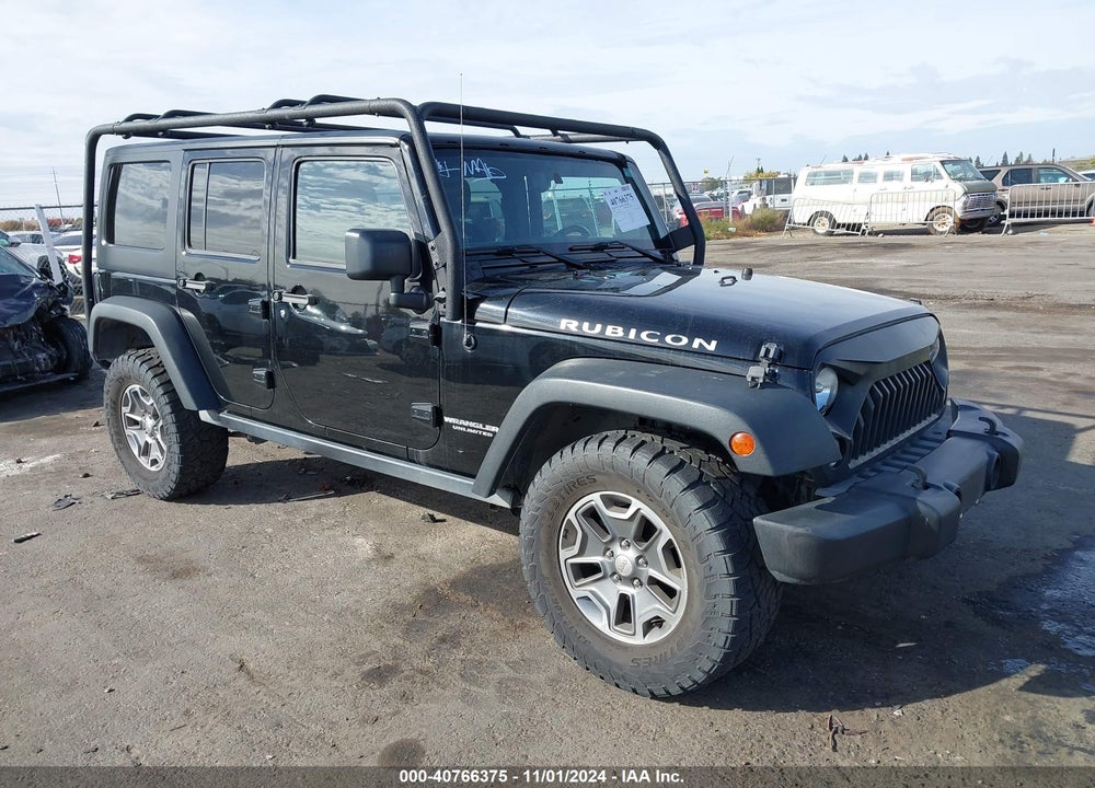 2014 JEEP WRANGLER UNLIMITED RUBICON VIN: 1C4BJWFG7EL310441