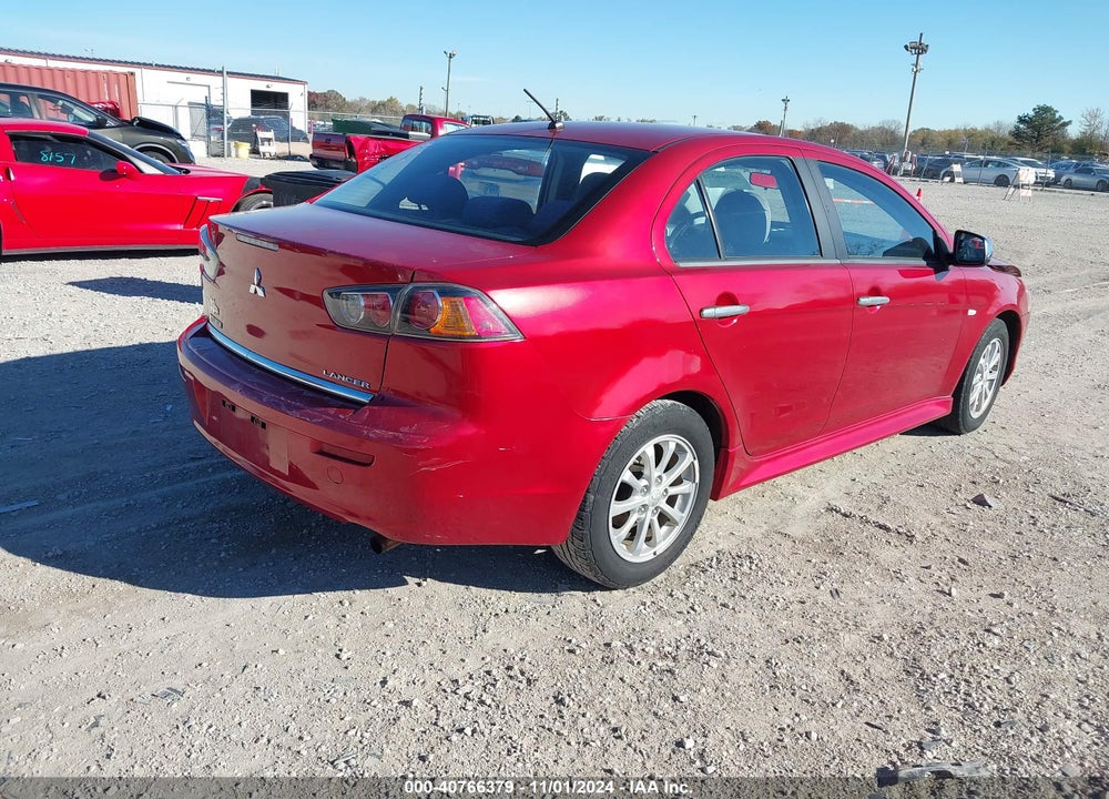 2012 MITSUBISHI LANCER ES VIN: JA32U2FUXCU010288