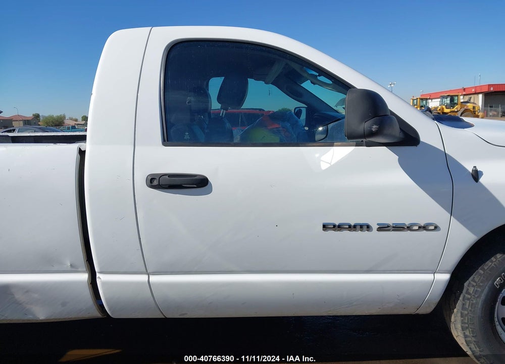 2005 DODGE RAM 2500 ST VIN: 3D7KR26D35G847866