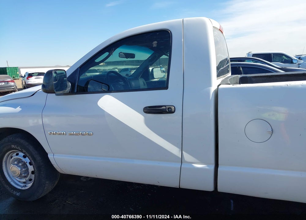 2005 DODGE RAM 2500 ST VIN: 3D7KR26D35G847866