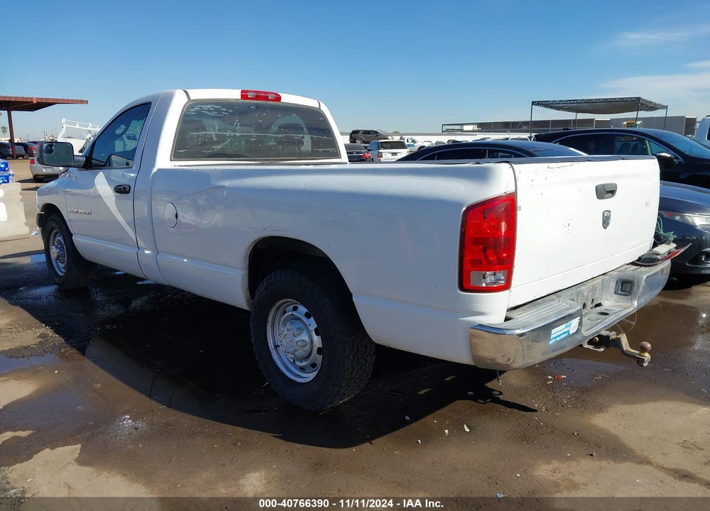 2005 DODGE RAM 2500 ST VIN: 3D7KR26D35G847866