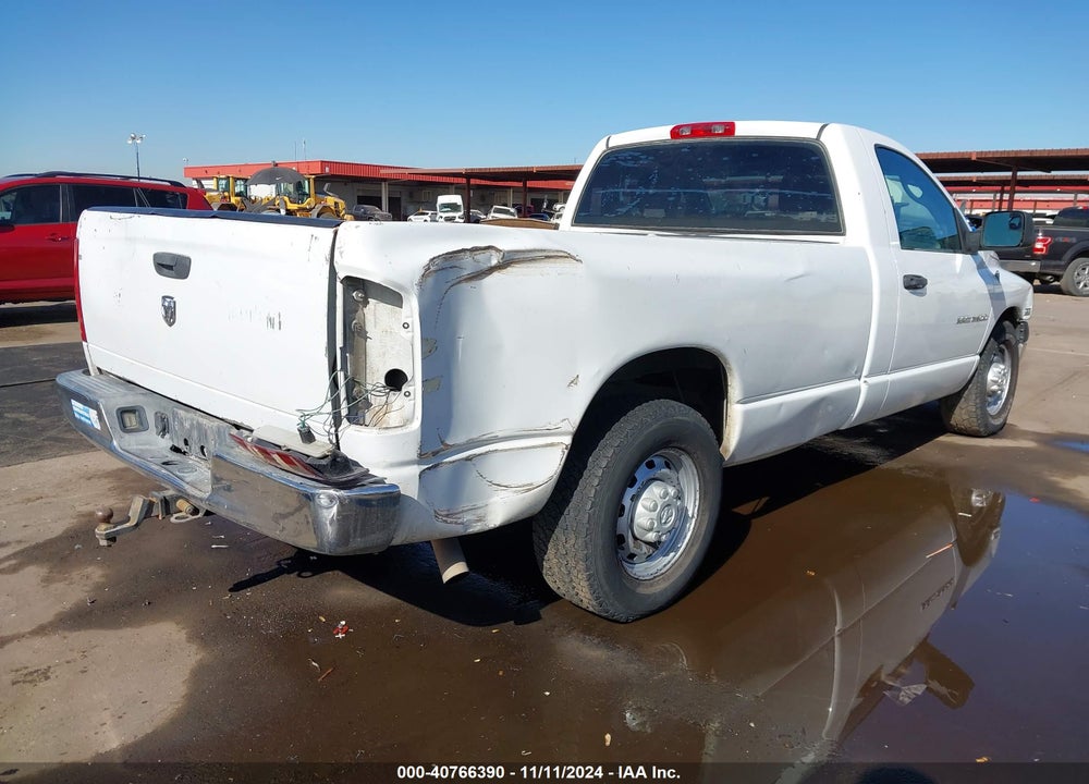 2005 DODGE RAM 2500 ST VIN: 3D7KR26D35G847866