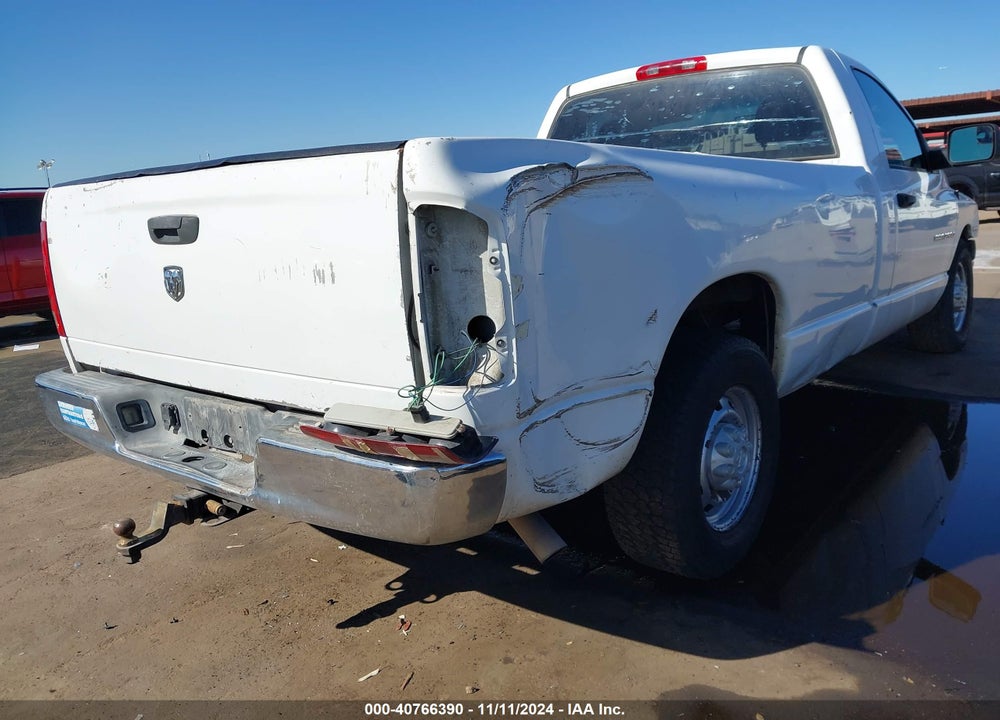 2005 DODGE RAM 2500 ST VIN: 3D7KR26D35G847866