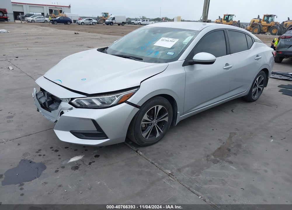 2021 NISSAN SENTRA SV XTRONIC CVT VIN: 3N1AB8CV3MY294027
