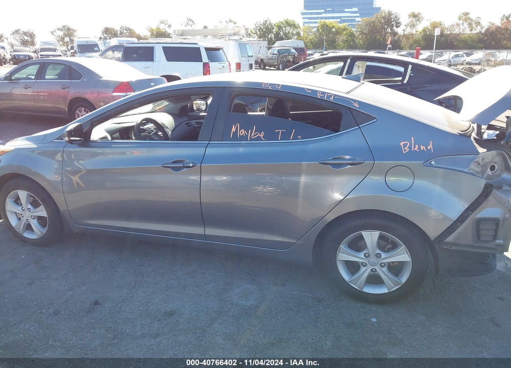 2016 HYUNDAI ELANTRA VALUE EDITION VIN: KMHDH4AE0GU594521