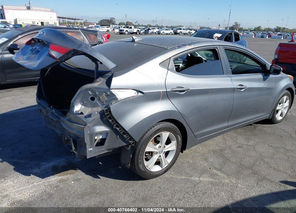 2016 HYUNDAI ELANTRA VALUE EDITION VIN: KMHDH4AE0GU594521