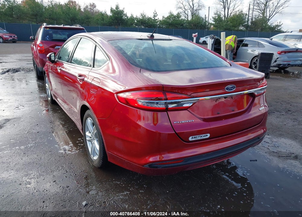 2018 FORD FUSION SE VIN: 3FA6P0HD3JR160443